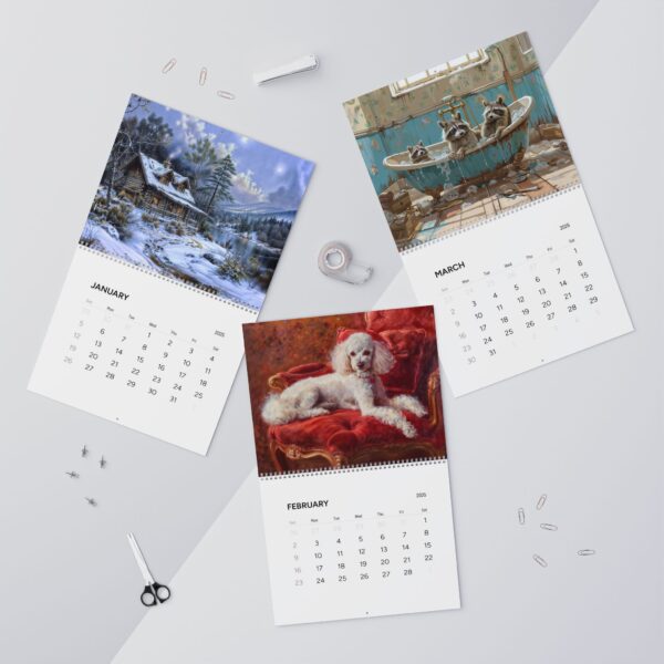 2025 Variety AI Image Wall Calendars - Image 8