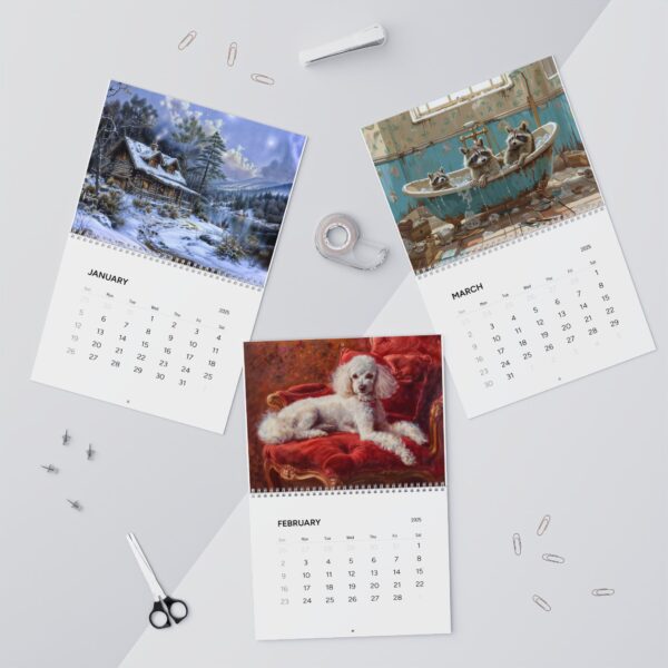 2025 Variety AI Image Wall Calendars - Image 4