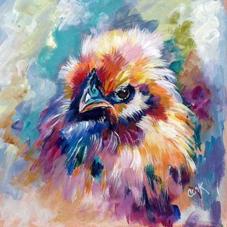 Feathered Kaleidoscope Chick – Downloadable