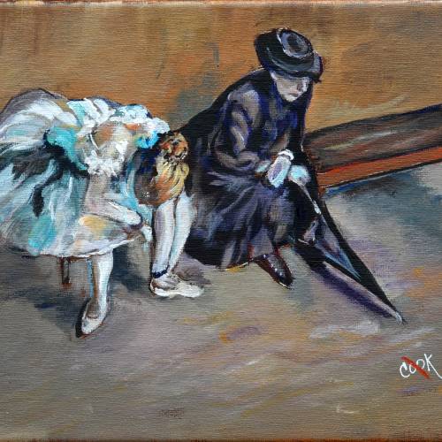 Ladies in Waiting by Degas – Downloadable