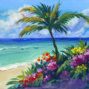 Tropical Beach in Cozumel - References Only