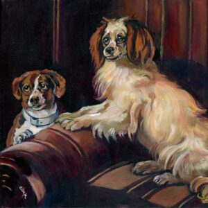 Bony and Var Dog Portraits - Downloadable