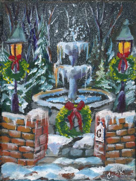 Winter Village, set 1: Frozen Fountain – Episode 6