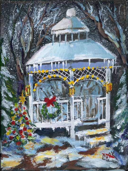 Winter Village, Set 2: Gazebo – Episode 5