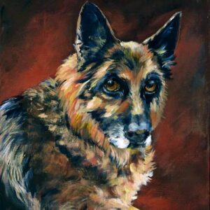Odie the German Shepherd - Downloadable
