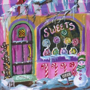 Winter Village, Set 3: Sweet Shop and Dress Boutique - Downloadable