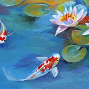 Koi Fish Pond - References Only