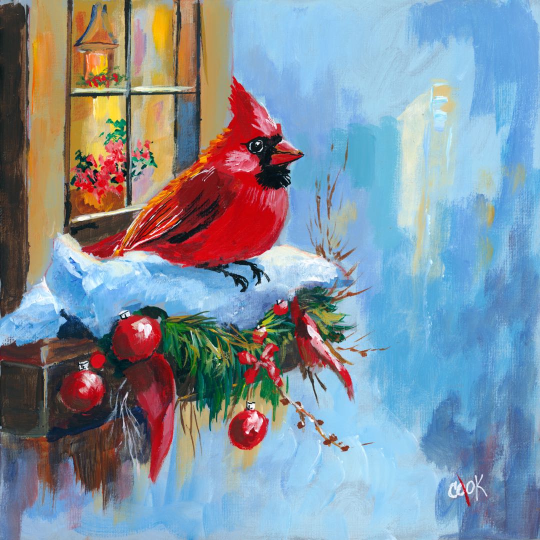 Cardinal in Winter - References Only