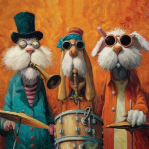 Furry Jazz Session - AI References