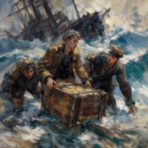 Sailors of the Rising Wave -AI References