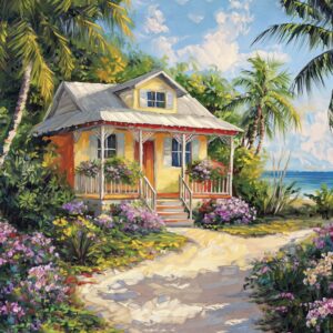 Summer Blossoms Bungalow - AI References