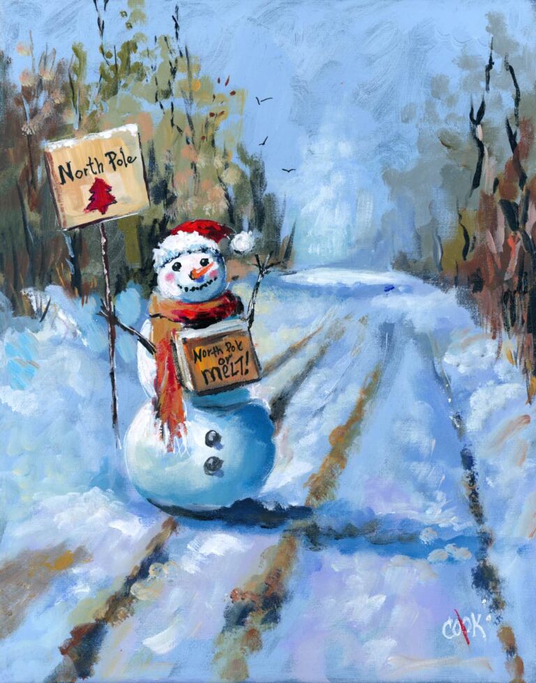 North Pole or Melt: Snowman’s Decision – References Only