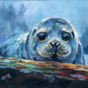 Harbor Seal on the Oregon Coast – Downloadable