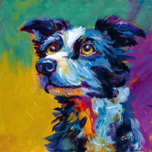 Scruffy The Dog Portrait