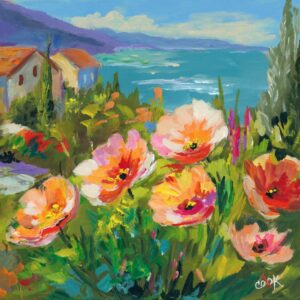 Poppies on Tuscan Hill | Downloadable