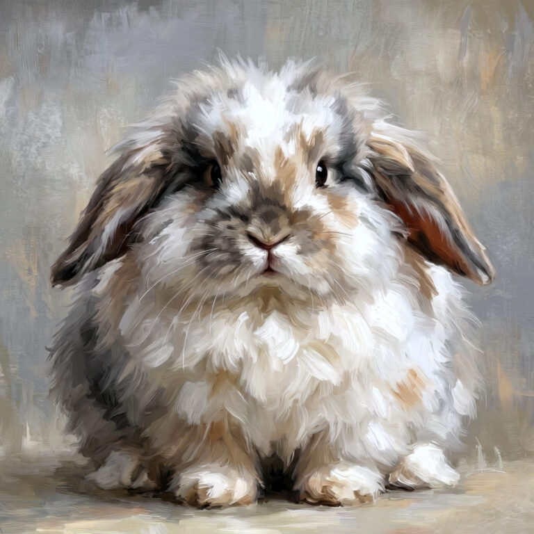Fluffy Lop-Eared Friend | References Only