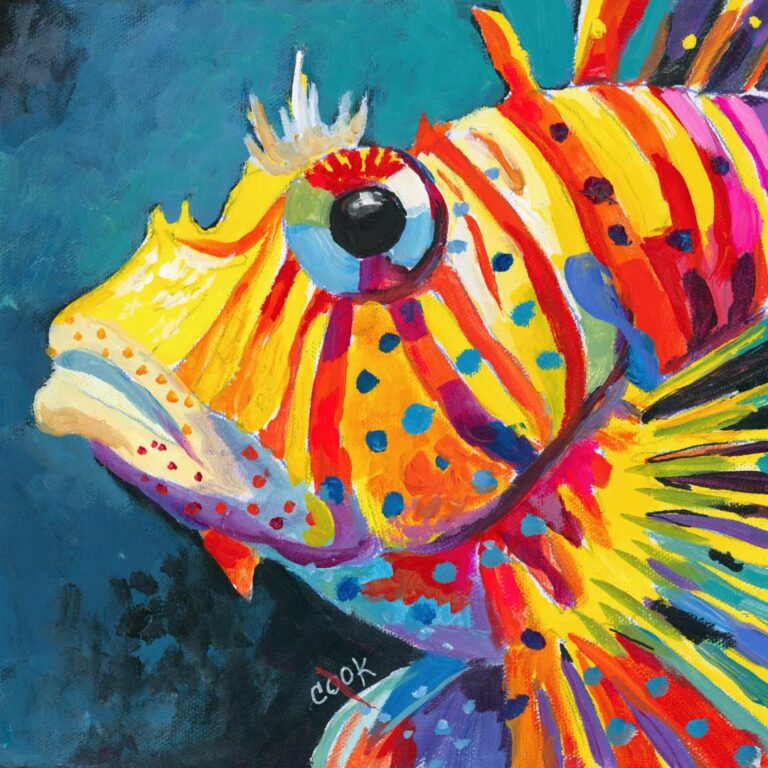 Portrait of a Lionfish  | References Only
