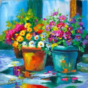 Flower Pots after Rain | References Only